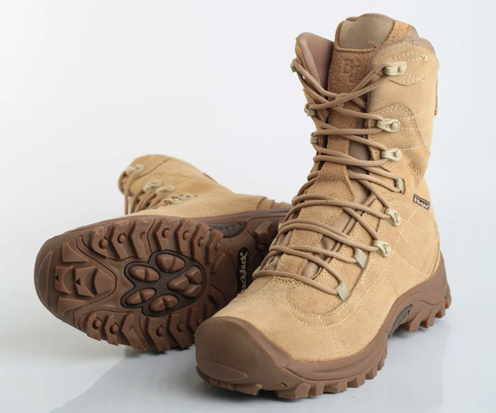 Bota militar Combat color arena para hombre - 210