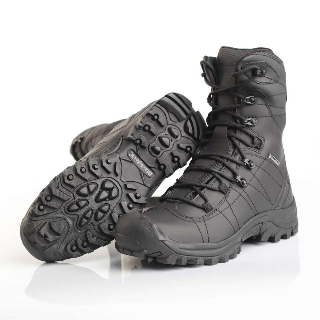 Bota militar Combat color negro para hombre - 860