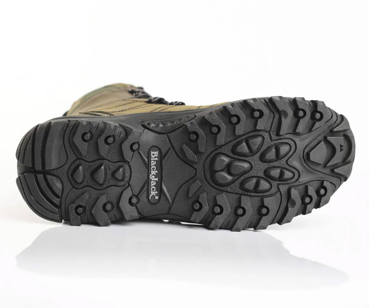 Bota militar Combat color verde para hombre - 215