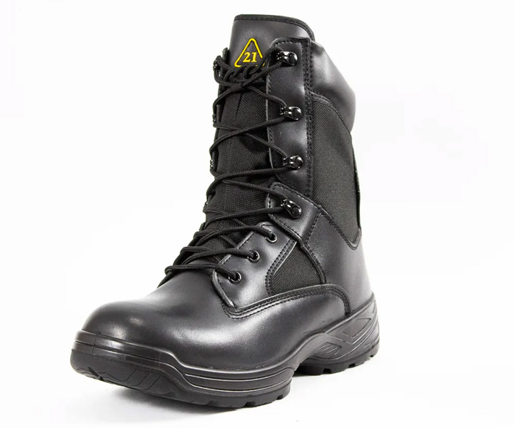 Bota militar Rambo color negro para hombre - 687