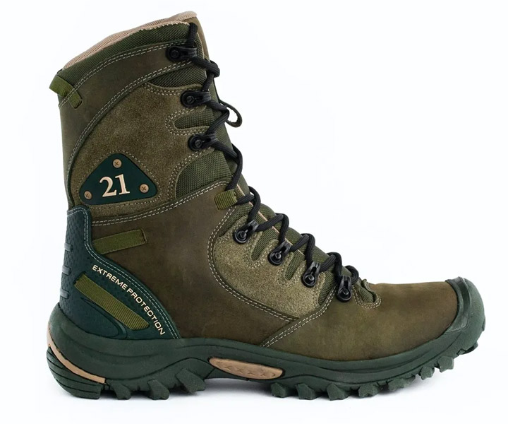 Bota militar Swat color Verde para hombre - 228