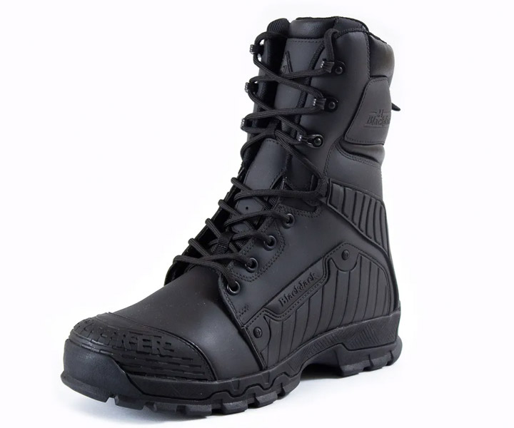 Bota militar Techniker color Negra para hombre - 236