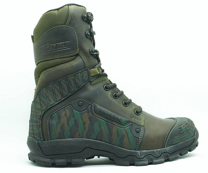 Bota militar Techniker color Verde para hombre - 248