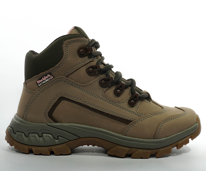 Bota Outdoor Kenhia color gris elefante para mujer - 101