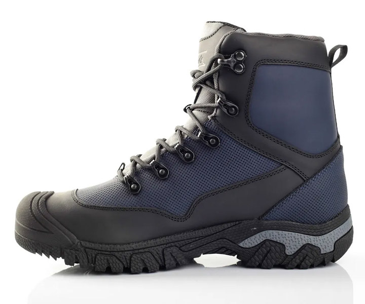 Bota Outdoor Konnor color negro azul para hombre - 317