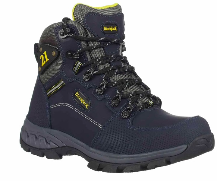 Bota Outdoor Nápoles color azul para hombre - 349