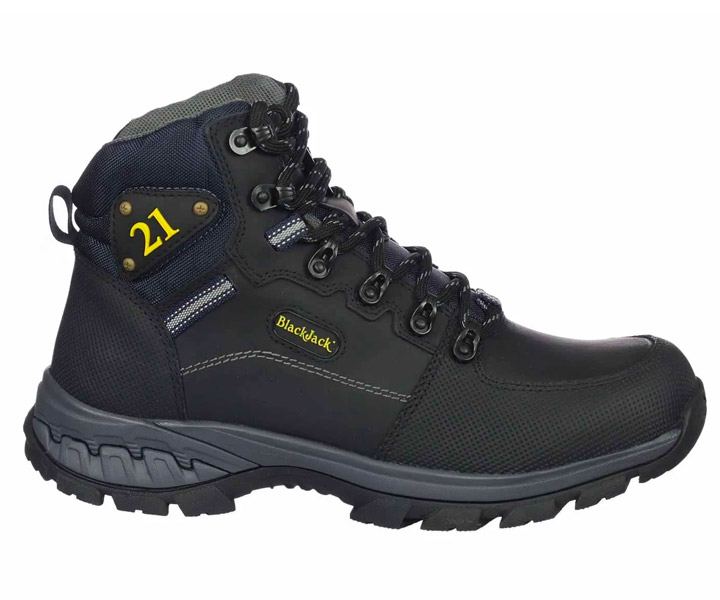 Bota Outdoor Nápoles color negra para hombre - 352