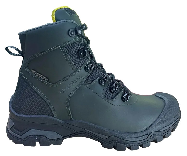 Bota Outdoor track color verde para hombre - 611