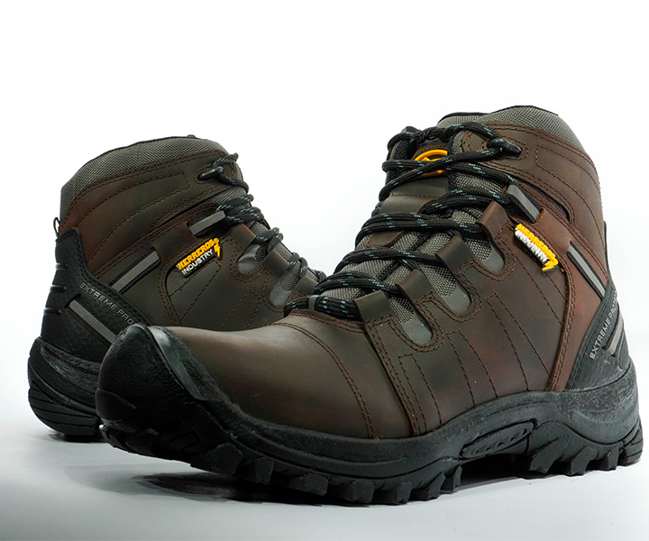 Bota de seguridad Danger Pro color café para hombre - 1277