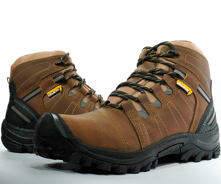 Bota de seguridad Danger Pro color vainilla para hombre - 706