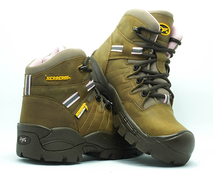 Bota de seguridad fenix color vainilla para mujer - 80