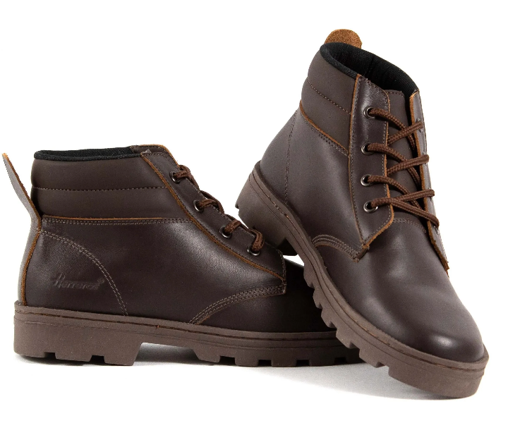 Bota ganadora dotación sin puntera color café para hombre - 835