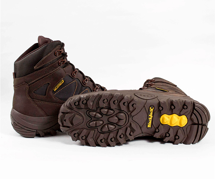 Bota de seguridad Iron Jack color café para hombre - 173