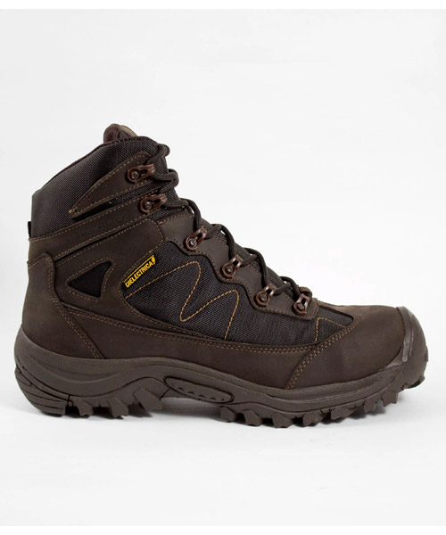 Bota de seguridad Iron Jack color café para hombre