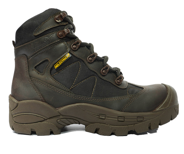 Bota de seguridad Iron W color café para mujer - 61
