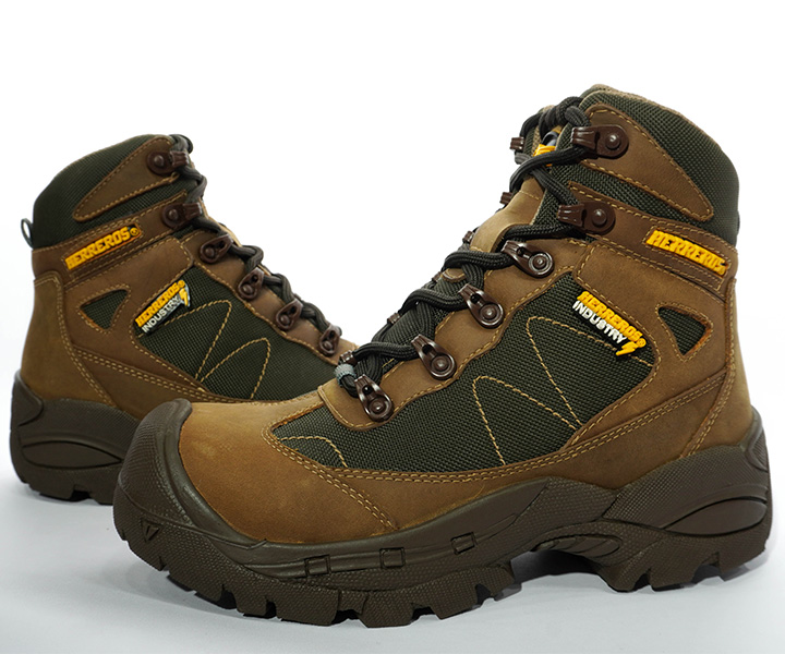 Bota de seguridad Iron W color vainilla para mujer - 1496