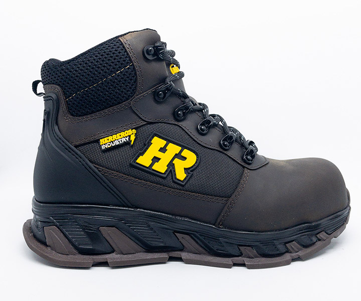 Bota de seguridad Mak color café para hombre - 941