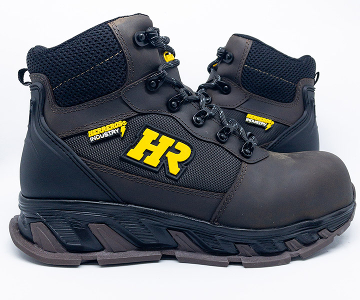 Bota de seguridad Mak color café para hombre - 942