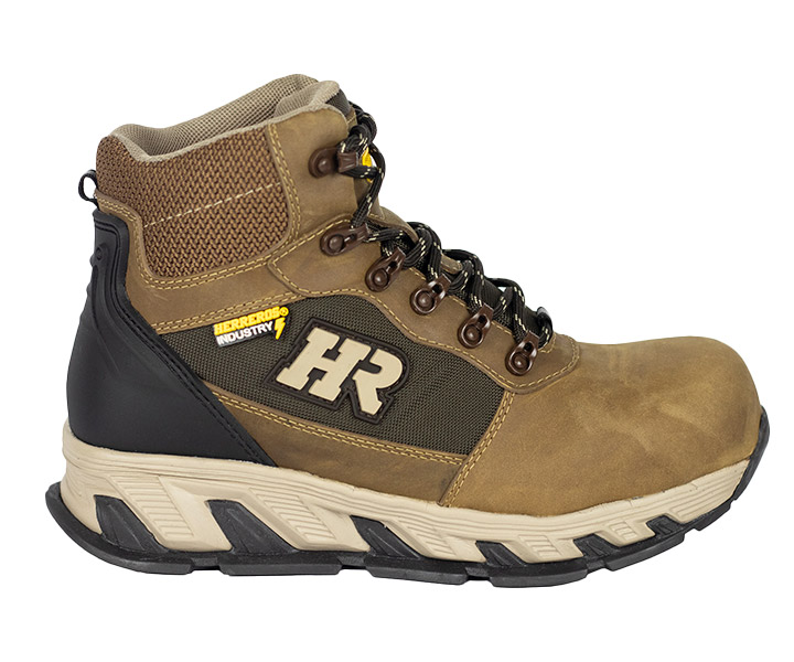 Bota de seguridad Mak color maní para hombre - 953