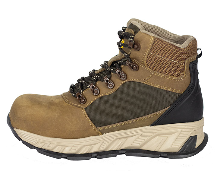 Bota de seguridad Mak color maní para hombre - 954