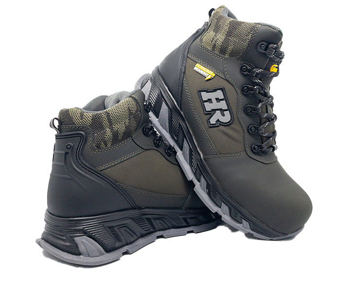 Bota de seguridad Mak color verde para hombre - 946