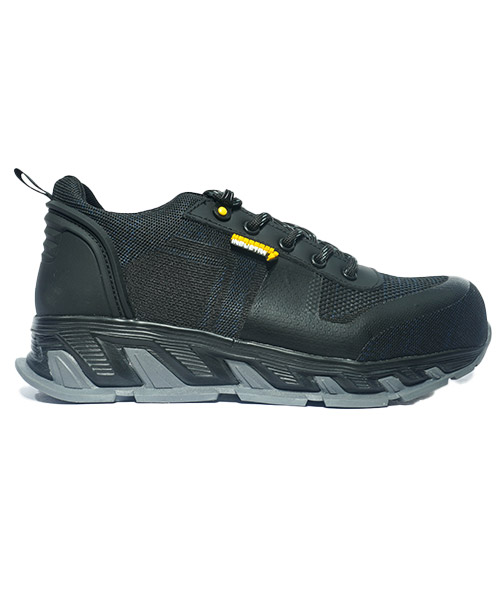Zapato industrial Rugged Proof color negro azul para hombre
