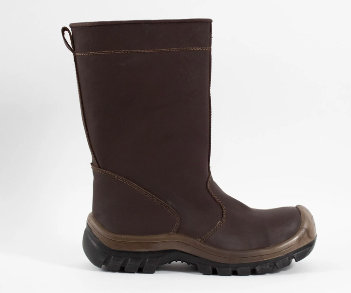 Bota Soldador con puntera color Café para hombre - 496