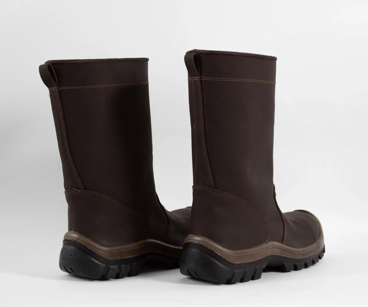 Bota Soldador con puntera color Café para hombre - 498