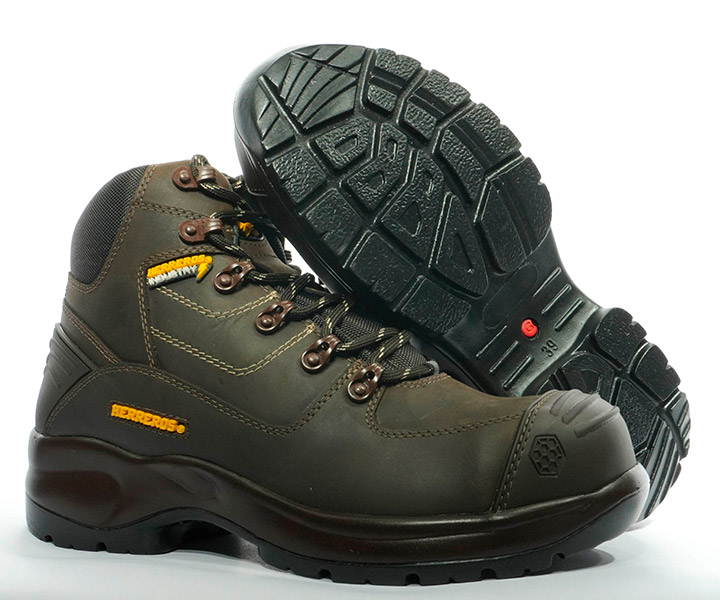 Bota de seguridad Tyson color café para hombre - 1240